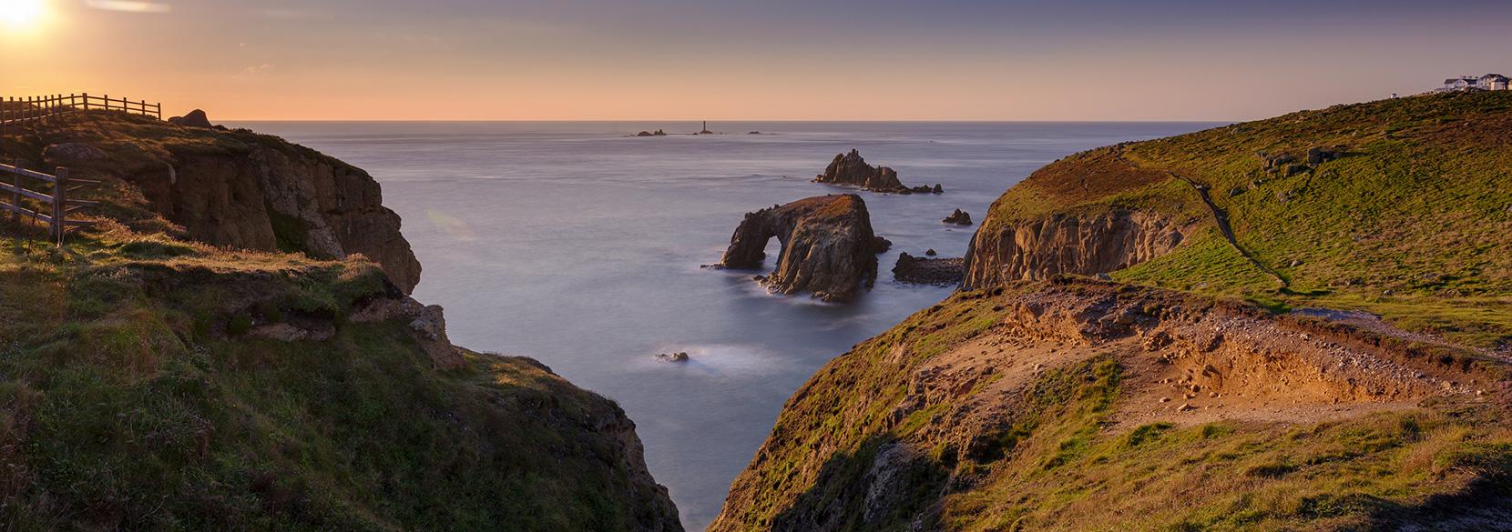 AA Walks: Golden Beaches and Cliffs at Porthcurno