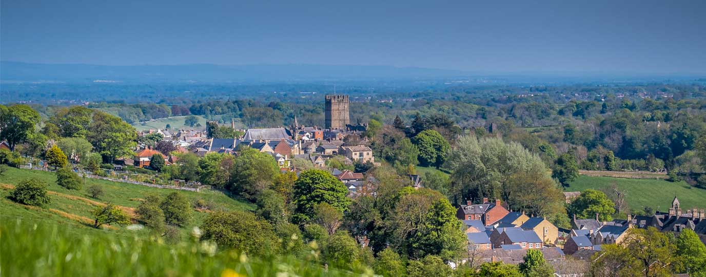 View of Richmond, North Yorkshire